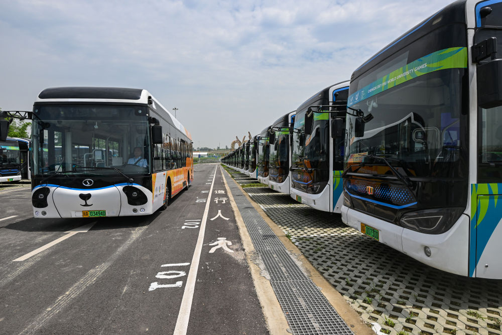 成都大運會|可回收、新能源、高科技――成都大運會盡顯綠色風尚(圖3)