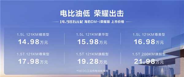 價格更低！比亞迪海豹榮耀版有望3月25日上市