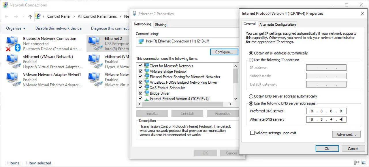 Win10/Win11和macOS用戶反饋：谷歌云服務“捆綁”系統DNS設置(圖1)