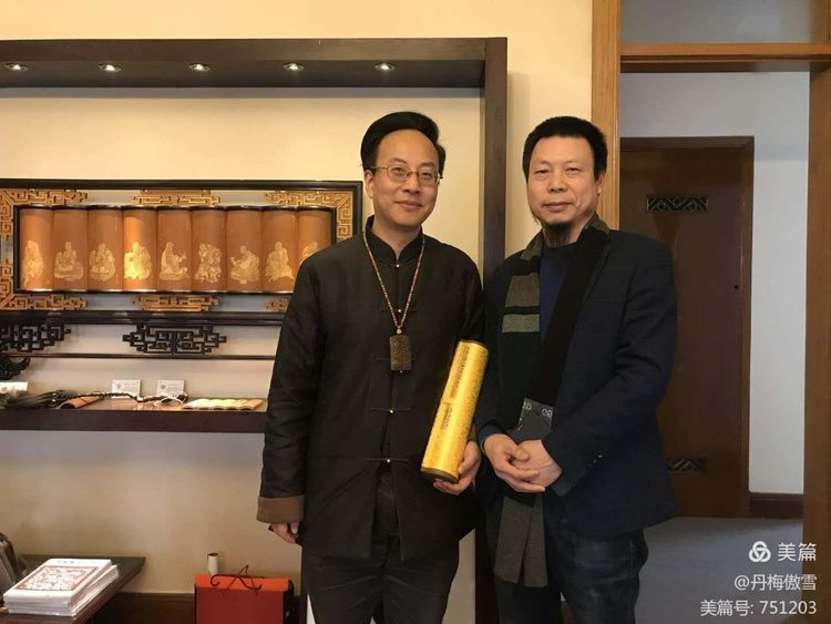 博采萬(wàn)象貫古通今，筆神墨仙傳承千年——記中國(guó)抄經(jīng)第一人，萬(wàn)福圖騰創(chuàng)始人江南余良先生(圖5)