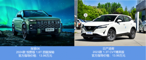 以舊換新綜合至高省37000！探索06碾壓日產(chǎn)逍客，瘋狂“卷”實力